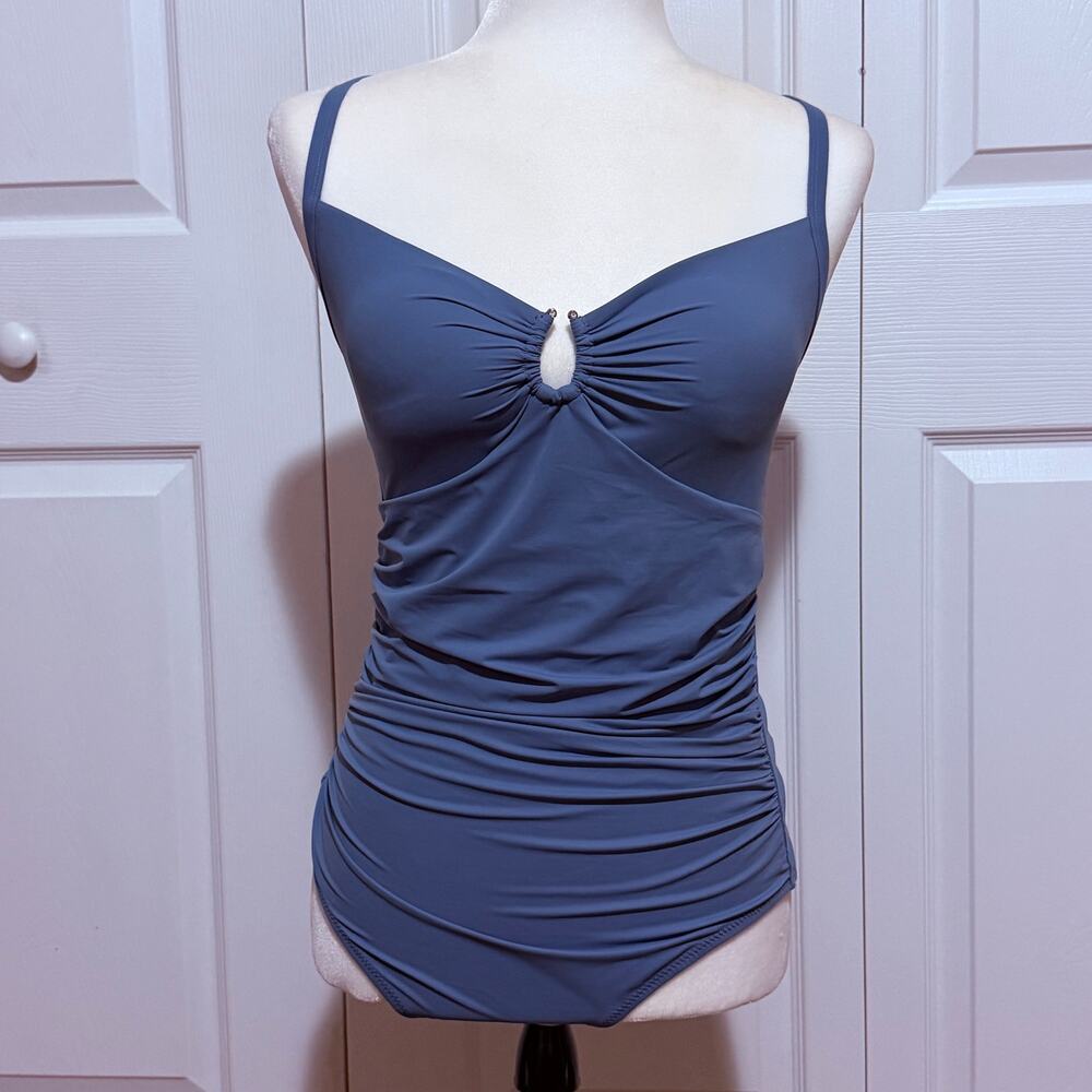 Shapellx Smart Sculpt U-Ring Cut Out Shaping Swimsuit women’s Large NWOT